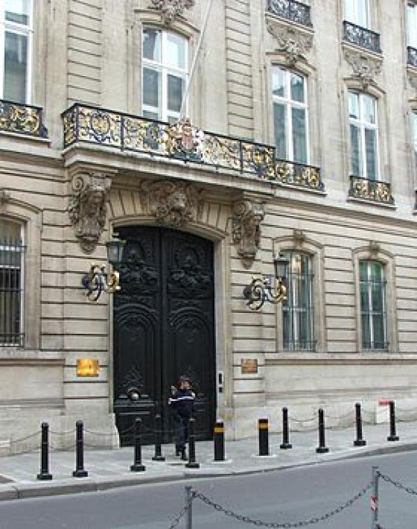 Hôtel particulier de Béthune-Charost, 39 rue Fbg-Saint-Honoré 75008 Paris