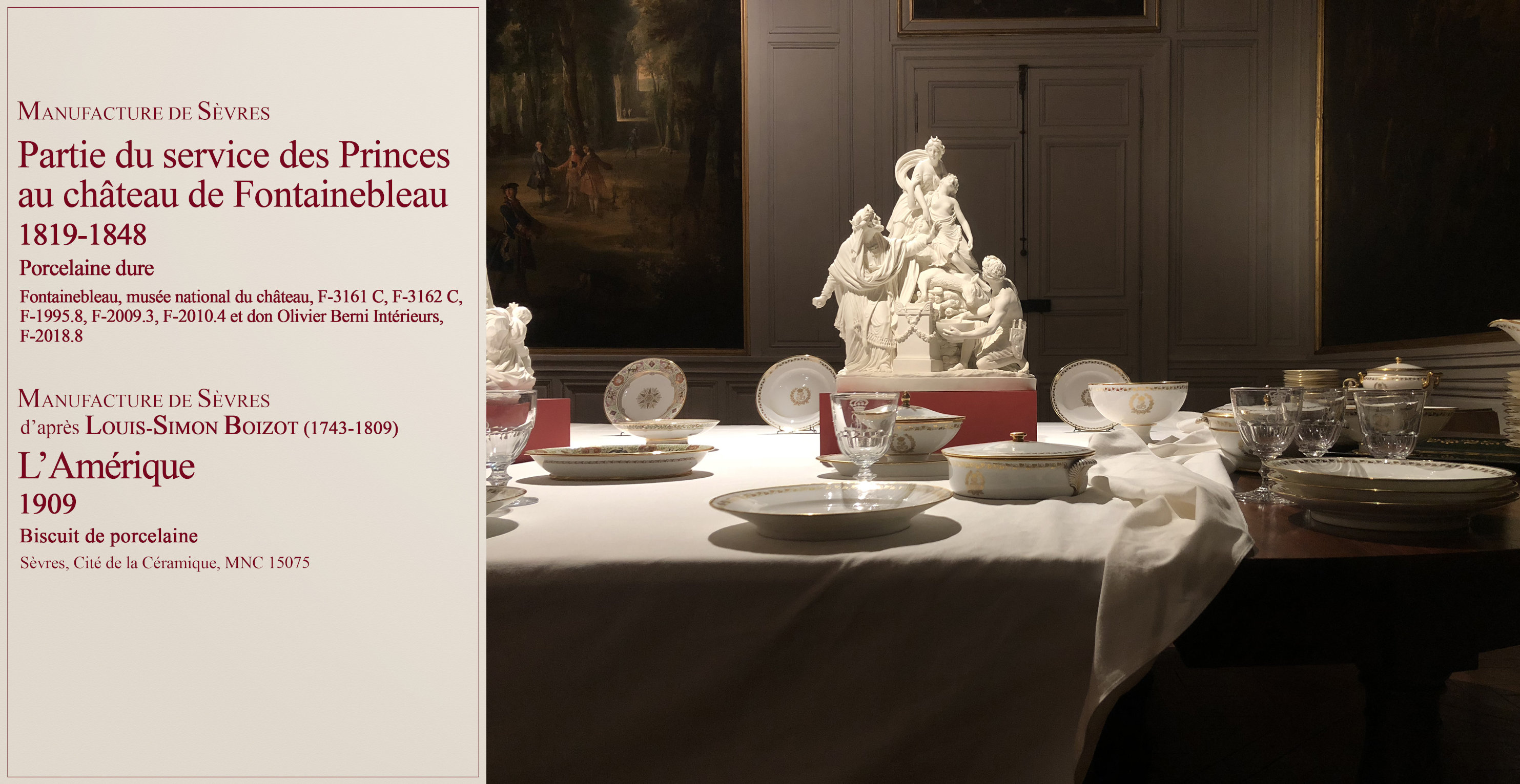 Don Olivier Berni Intérieurs au Château de Fontainebleau 2018 (1-3)