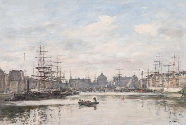 Eugène Boudin L'atelier de la lumière MUMA Le Havre exposition 2