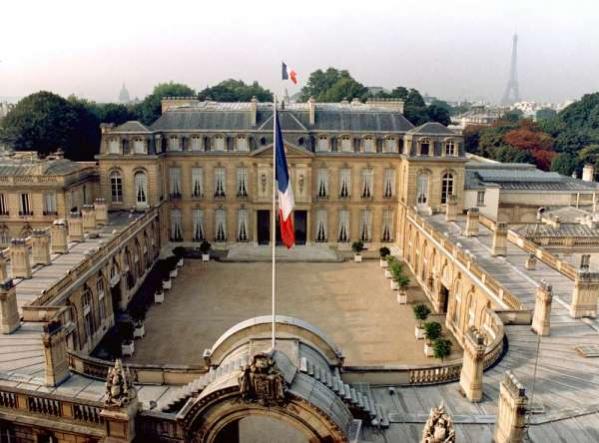 décoration palais elysées