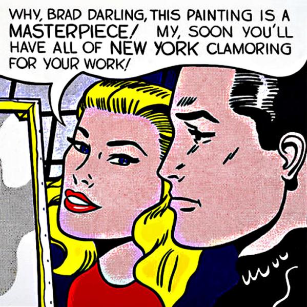 tableau Roy Lichtenstein