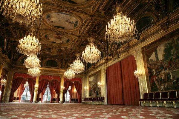 salle fêtes décoration palais elysees