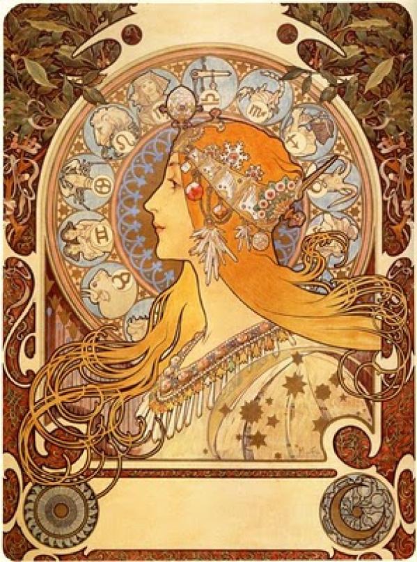 Affiche art nouveau