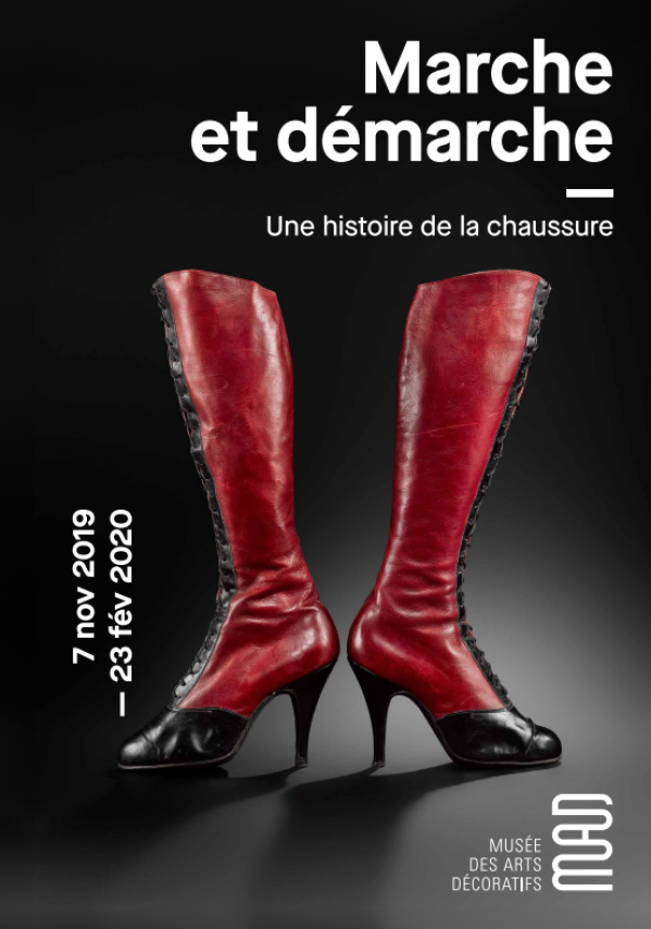 Expo Marche et démarche. Une histoire de la chaussure MAD OBI 1