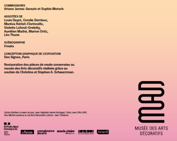 Commissaires d’exposition Ariane James-Sarazin et Sophie Motsch