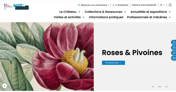Chateau de Malmaison exposition temporaire pivoines 13 mai 3 aout 2026