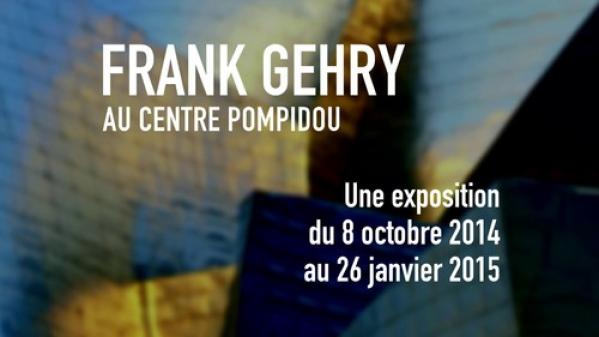 frank gehry exposition art paris architecture pompidou 2014