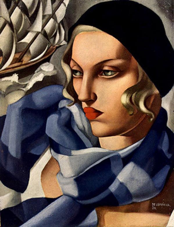 portrait tamara de lempicka