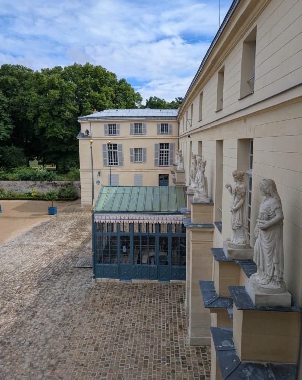 Chateau de Malmaison architecture façade Percier et Fontaine Joséphine de Bauharnais