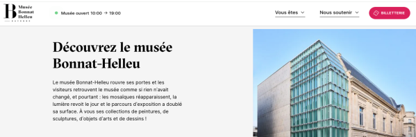 Réouverture du Musée Bonnat Helleu à Bayonne 