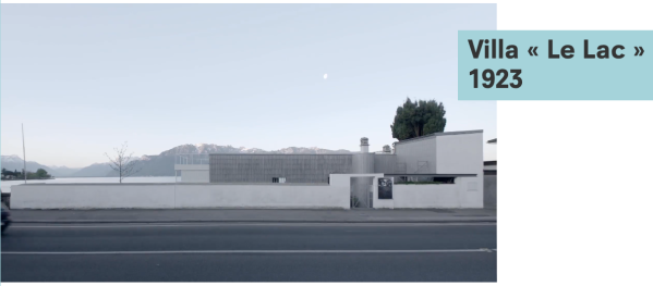 Réouverture 2026 Villa Le Lac de l'architecte Le Corbusier en Suisse Villa Le Lac Fondation Le Corbusier Corseaux Suisse