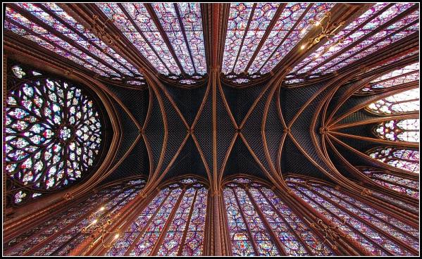 Restauration rosace et vitraux sainte-chapelle Paris 