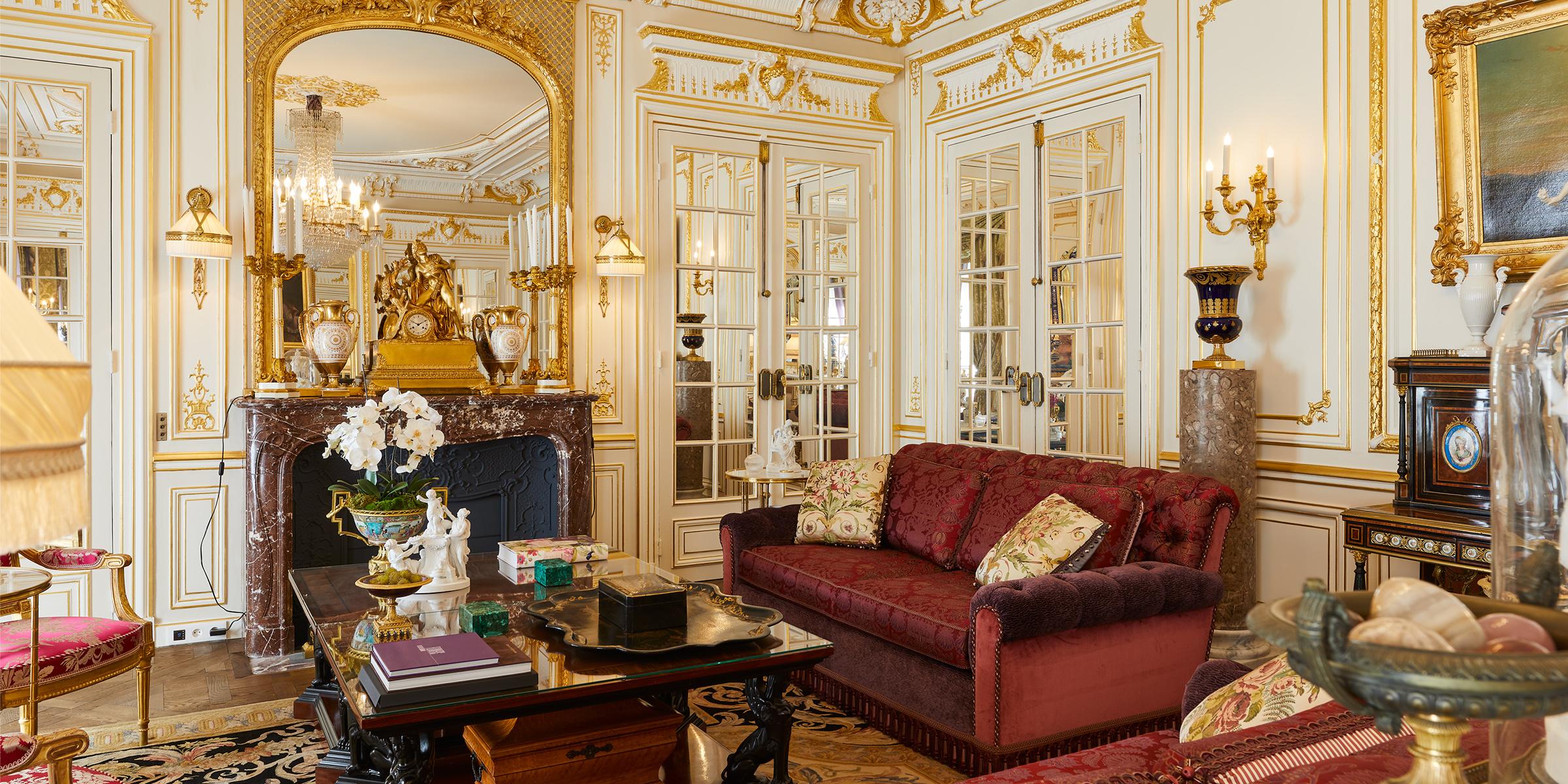 Olivier Berni Intérieurs agency. Traditional Interior design and architecture. Project in Paris Francois 1er English 10