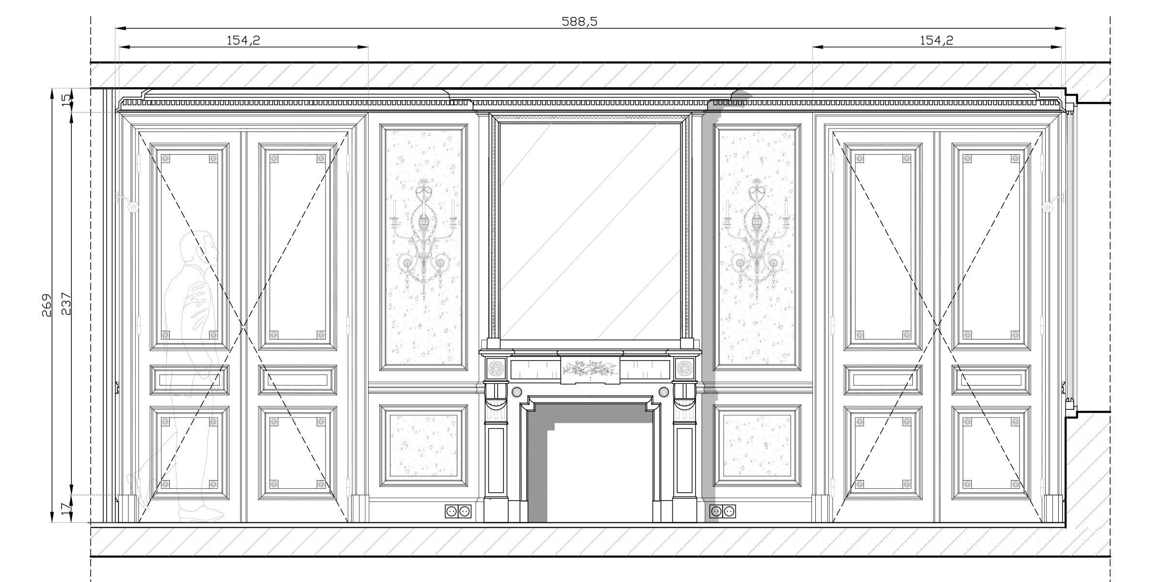 Olivier Berni Intérieurs agence décoration Paris architecture intérieure Saint sulpice paris France 10