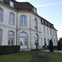 Vue sur le bâtiment abritant le musée du papier peint en Alsace